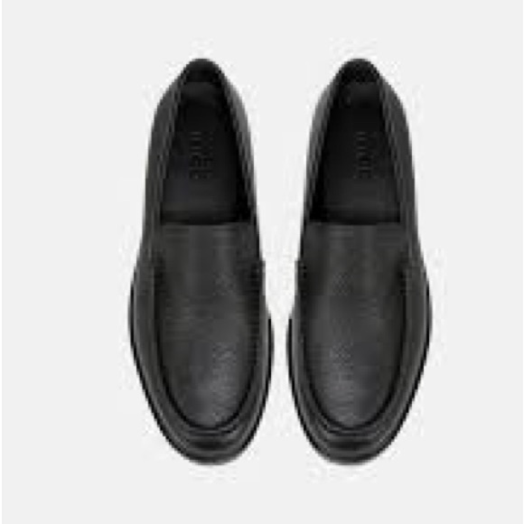 Vince NWOT Rafael Black Leather Loafer Mens Sz 11 - Picture 2 of 8